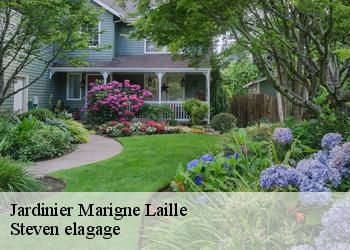 Jardinier  marigne-laille-72220 Steven elagage